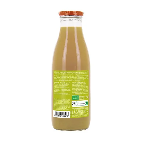 Nectar de poire bio des Alpes