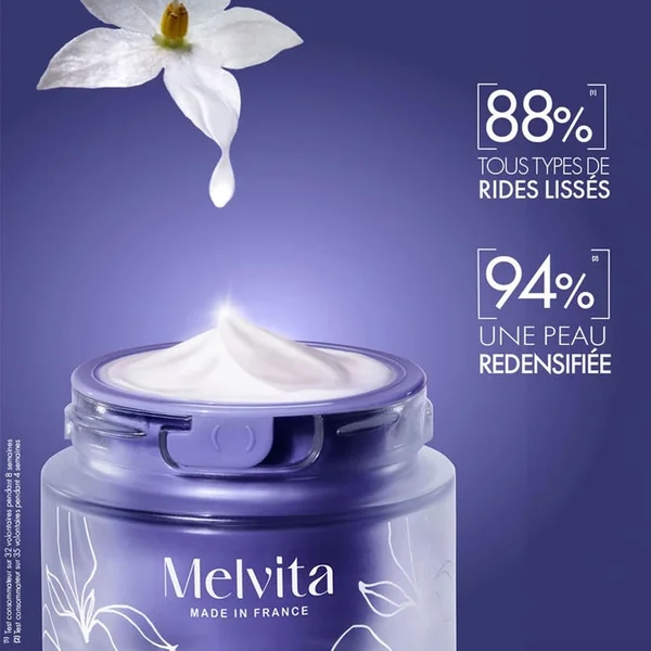 NECTAR SUBLIME - Crème Velours Redensifiante Bio - Visage - Peaux Normales à Sèches, 50ml