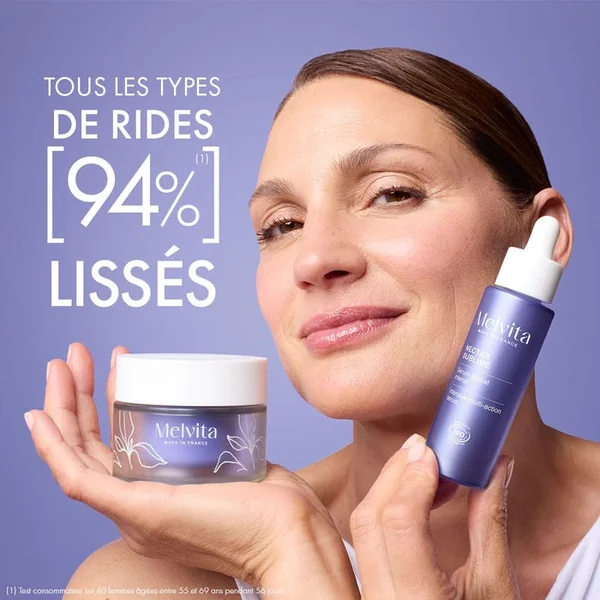 NECTAR SUBLIME - Recharge Crème Velours Redensifiante Bio - Visage - Peaux Normales à Sèches, 50ml