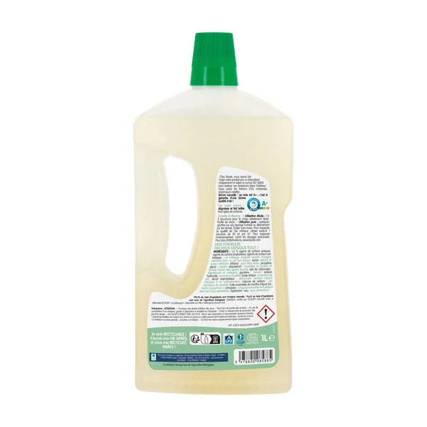 Nettoyant pour sols à l'huile essentielle de menthe