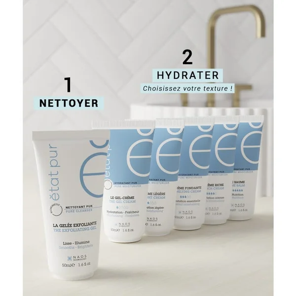 NETTOYANT PUR - La Gelée Exfoliante - Visage - Tous Types de Peaux, 50ml