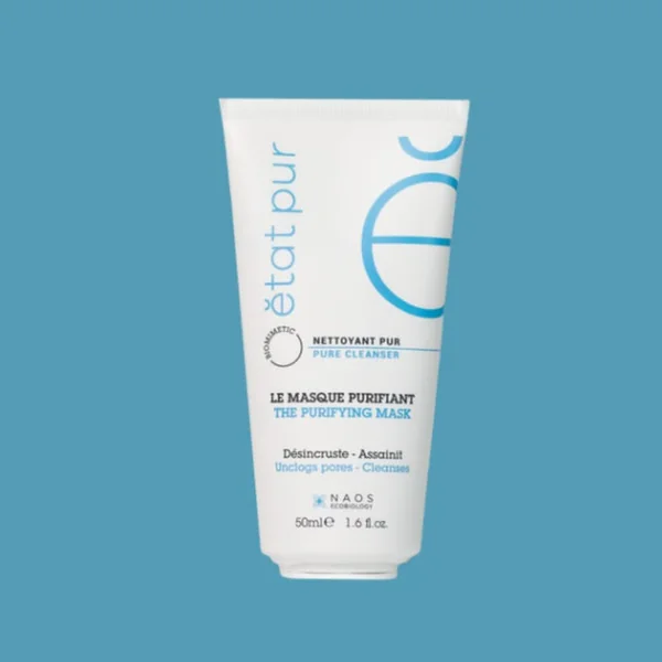 NETTOYANT PUR - Le Masque Purifiant - Visage - Peaux Mixtes à Grasses, 50ml