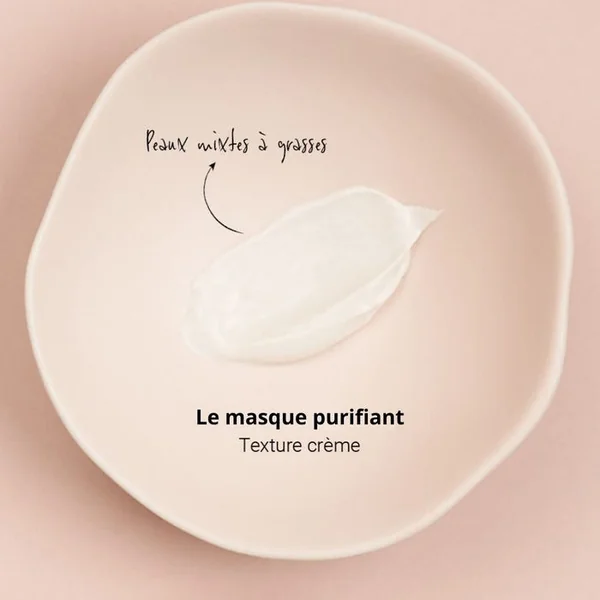 NETTOYANT PUR - Le Masque Purifiant - Visage - Peaux Mixtes à Grasses, 50ml