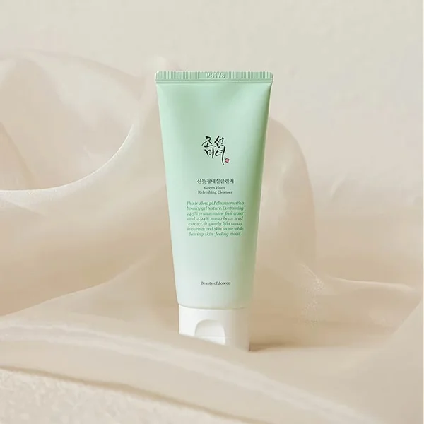 Nettoyant Rafraîchissant à la Prune Verte - Visage - Tous Types de Peaux, 100ml