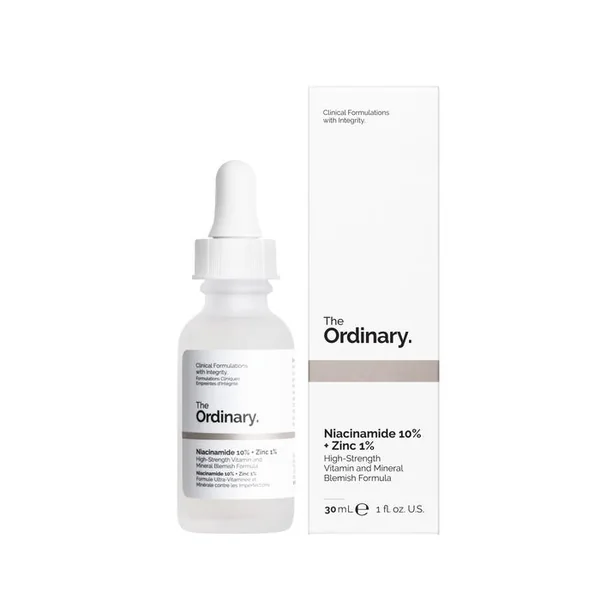 Niacinamide 10% + Zinc 1% - Sérum Anti-Imperfections - Visage - Peaux à Imperfections, 30ml