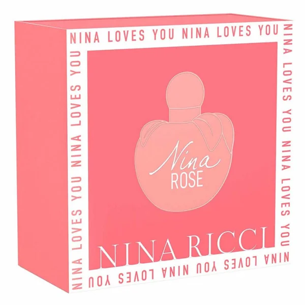 Nina Ricci - Nina Rose Coffret Eau de Toilette et son Rouge à Lèvres Mat