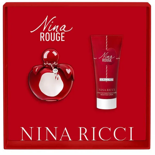 Nina Ricci - Nina Rouge Coffret Eau de Toilette avec son Lait Corps