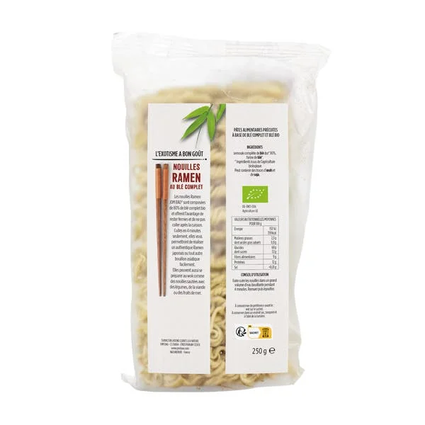 Nouilles Ramen au blé complet