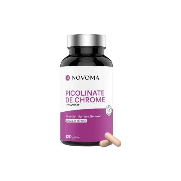 Novoma Picolinate de Chrome 120 Gélules