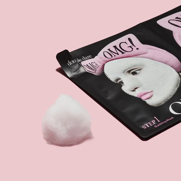 OMG! 2 in 1 KIT Detox Bubbling Microfiber Mask
