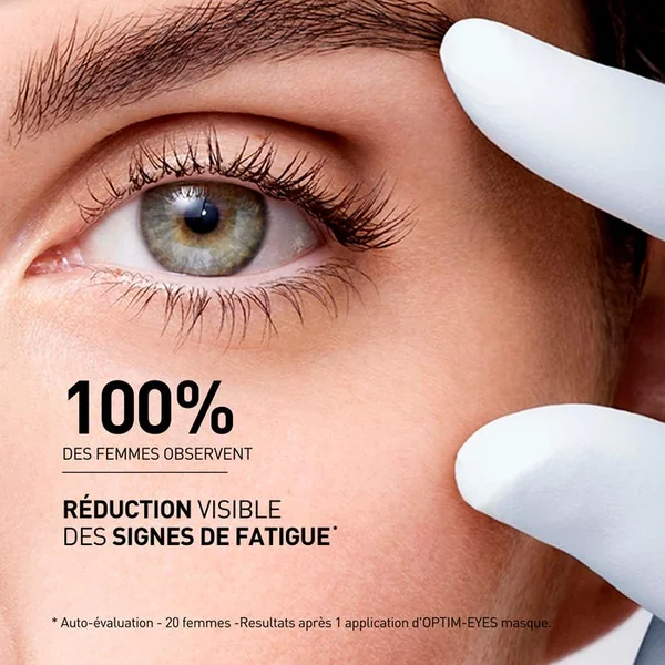 OPTIM-EYES - Masque Yeux Anti-Age et Eclat - Tous Types de Peaux, 6ml