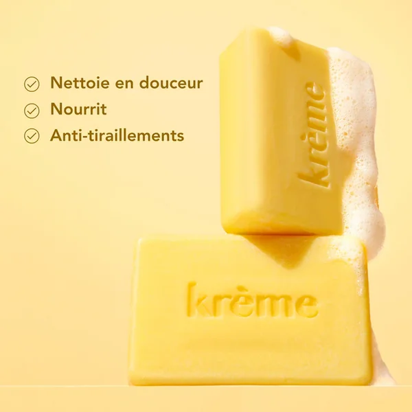 Pain Lavant Surgras Bio - Corps - Peaux Normales à Sèches, 110g
