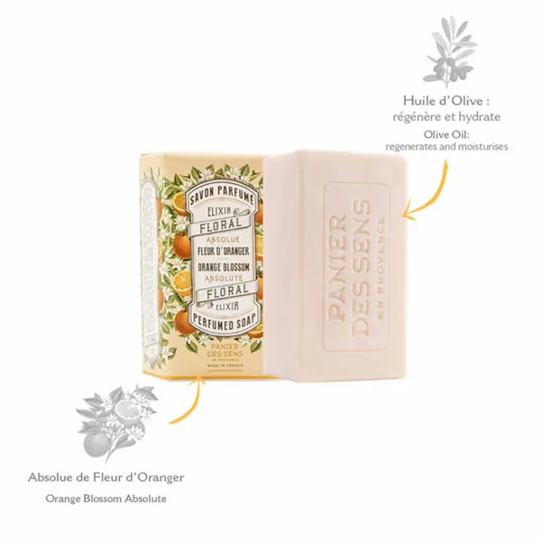 Panier des Sens - Savon parfumé Fleur d'Oranger