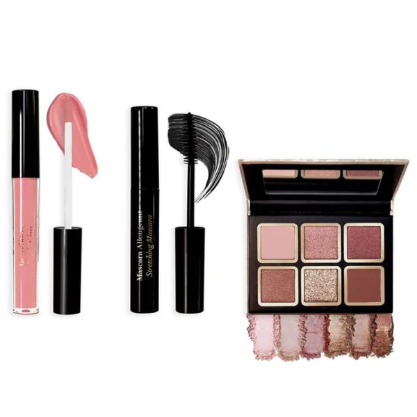 ParisAx - Coffret Maquillage Fards à paupières, mascara et gloss