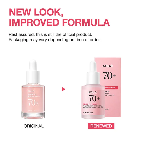 Peach 70% Niacin Serum