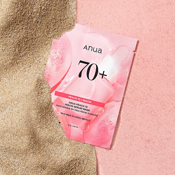 Peach 70% Niacin Serum Mask