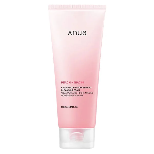 Peach Niacin Spread Cleansing Foam