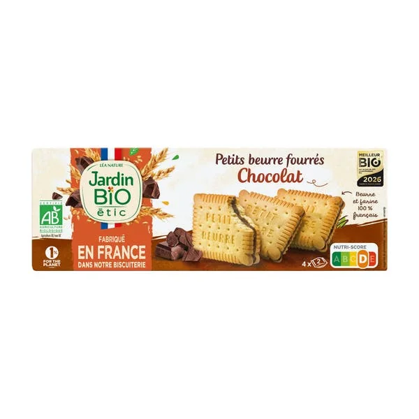 Petits Beurre fourrés Chocolat