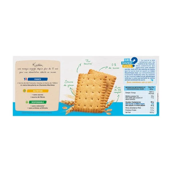 Petits beurres sans sucres
