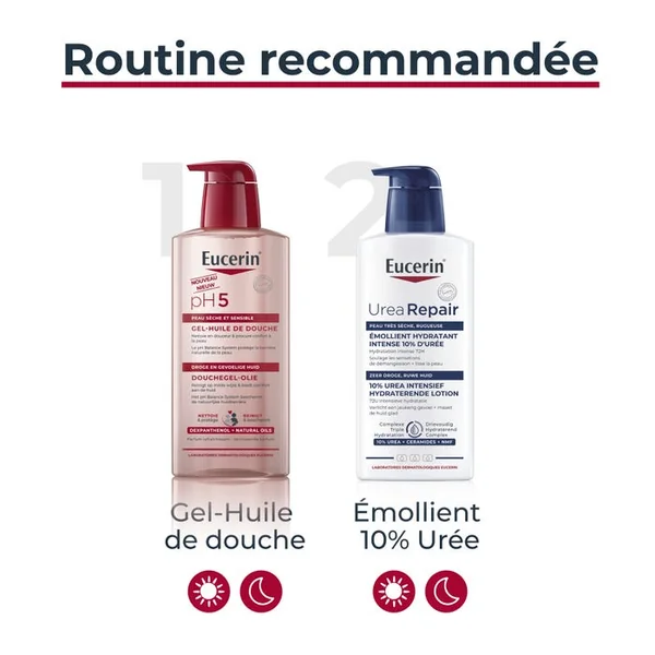 PH5 - Gel-Huile de Douche - Visage et Corps - Peaux Sèches et Sensibles, 400ml
