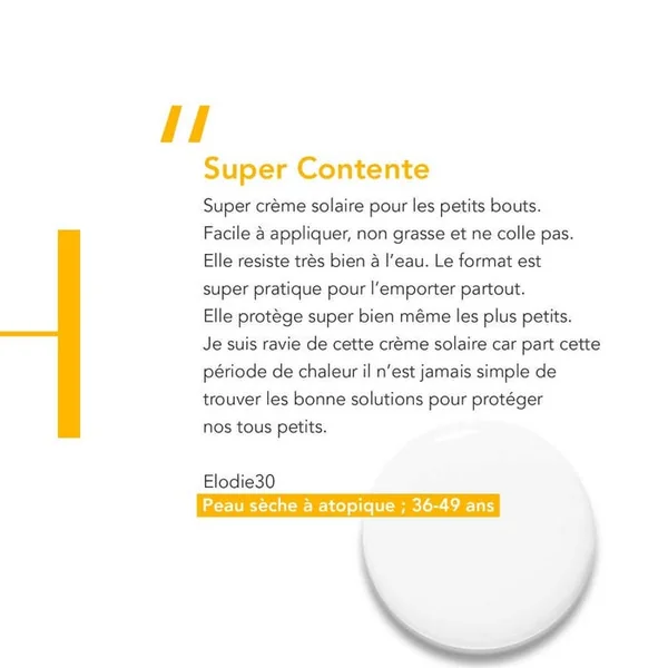 PHOTODERM PEDIATRICS - Fluide Solaire Minéral SPF50+ - Visage et Corps - Peaux Sensibles des Bébés, 50g