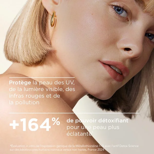 PHOTODERM XDEFENSE - Ultra-Fluide Solaire SPF50+ - Teinte 01 - Visage - Tous Types de Peaux, 40ml