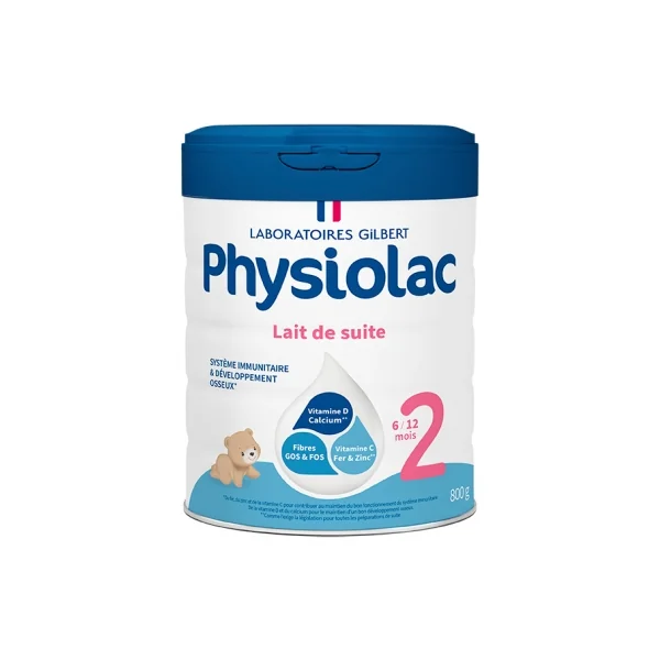 Physiolac 2 6 à 12 Mois 800 g