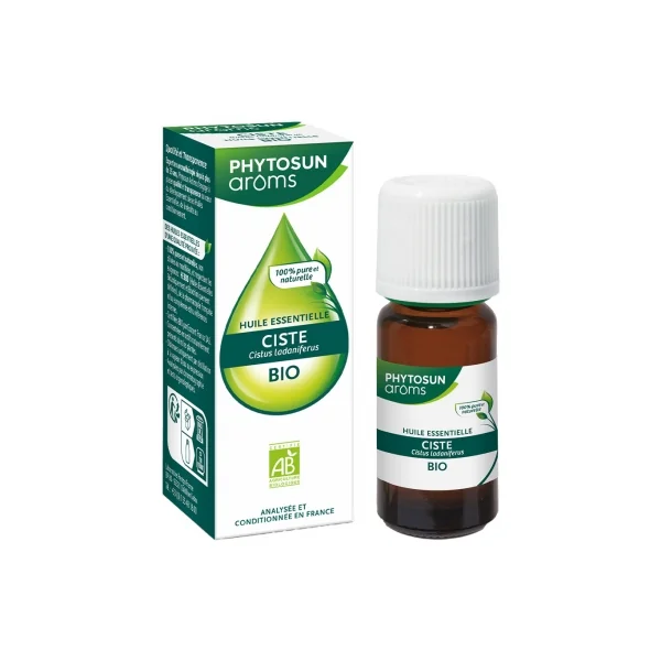 Phytosun Arôms Huile Essentielle Ciste (Cistus ladaniferus) Bio 5 ml