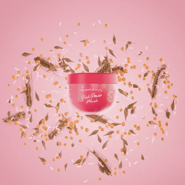 PINK POWER MASK - Soin Restructurant - Cheveux Texturés, Secs, Abîmés et Affaiblis, 300ml