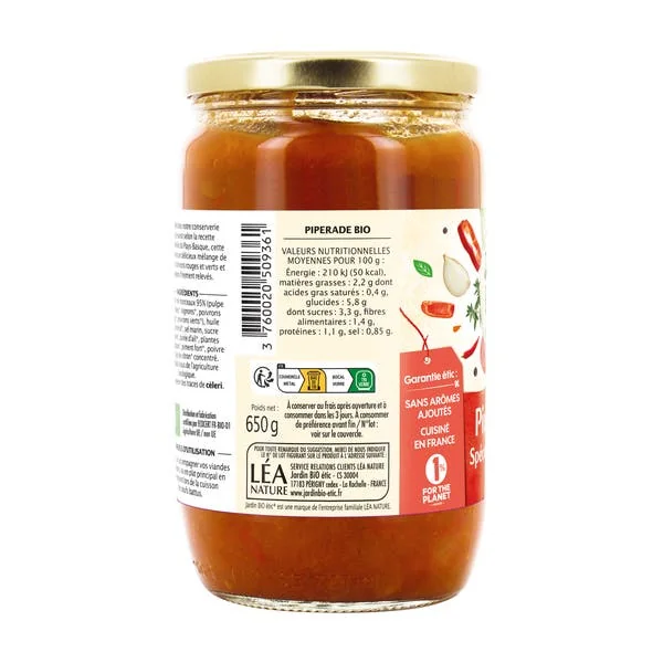 Piperade bio