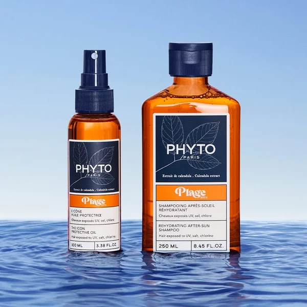 PLAGE - Shampooing Après-Soleil Réhydratant - Cheveux Exposés aux UV, Sel et Chlore, 250ml