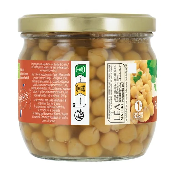 Pois Chiches au naturel - bio