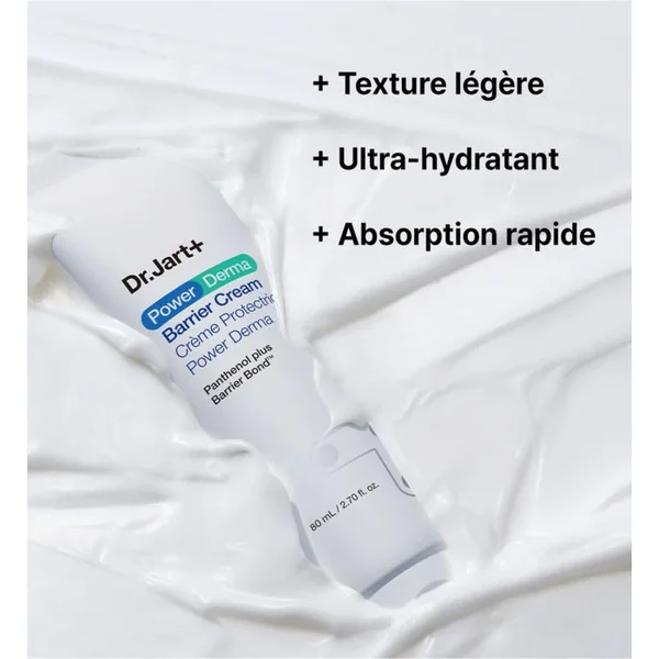 POWER DERMA - Crème Protectrice - Visage - Tous Types de peaux, 80ml