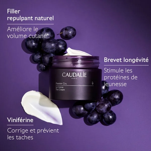 PREMIER CRU - La Crème Anti-ge - Visage - Tous Types de Peaux, 50ml