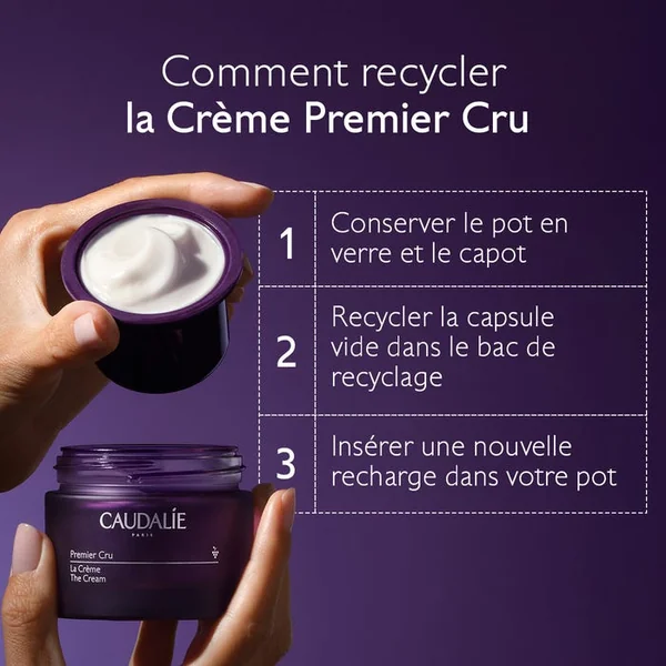 PREMIER CRU - Recharge La Crème Anti-ge - Visage - Tous Types de Peaux, 50ml