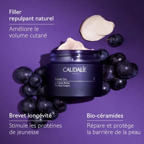 PREMIER CRU - Recharge La Crème Riche Anti-ge - Visage - Peaux Sèches, 50ml
