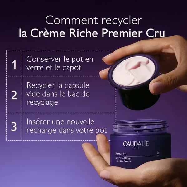 PREMIER CRU - Recharge La Crème Riche Anti-ge - Visage - Peaux Sèches, 50ml