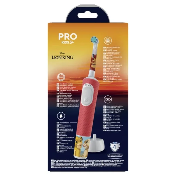 PRO KIDS - Brosse à Dents Électrique Le Roi Lion Dès 3 ans