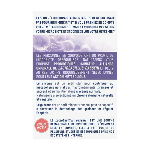 Probiotiques + Minceur
