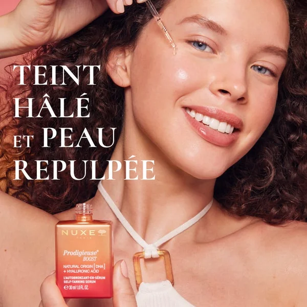 PRODIGIEUSE BOOST - L'Autobronzant-En-Sérum - Visage - Tous Types de Peaux, 30ml