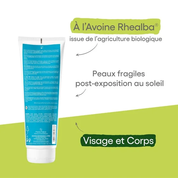 PROTECT AH - Lait Réparateur Hydratant Après-Soleil - Visage et Corps - Peaux Fragiles, 250ml