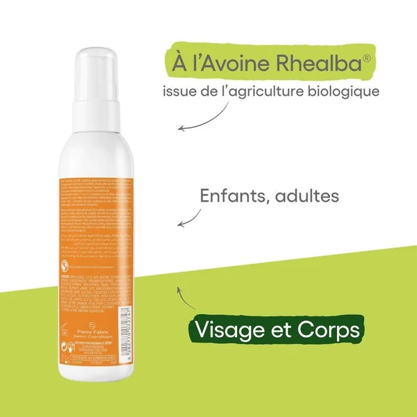 PROTECT KIDS - Spray Solaire Enfant Très Haute Protection SPF50+ - Visage et Corps - Peaux Fragiles, 200ml