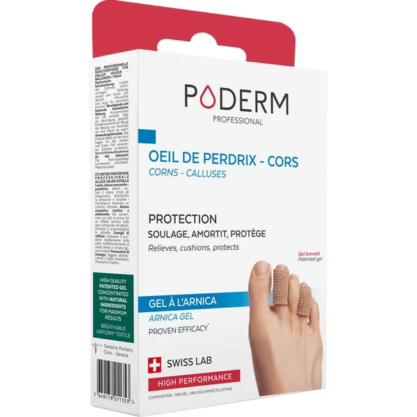 Protection Digitube Cors-Oeil de Perdrix Gel Arnica - Taille S, 2x7,5cm