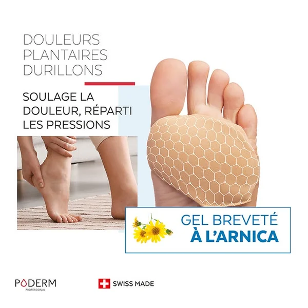 Protection Douleurs Plantaires et Durillons Gel Arnica - Taille L