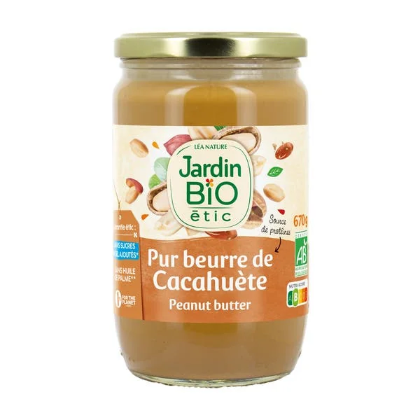 Pur beurre de cacahuète bio - 670g