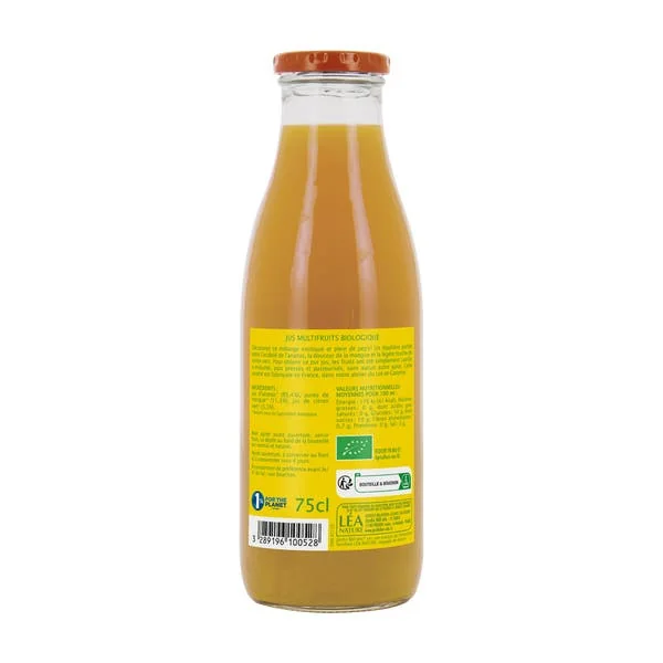 Pur jus bio ananas mangue citron vert