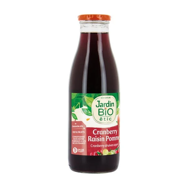 Pur jus Cranberry Raisin Pomme - bio