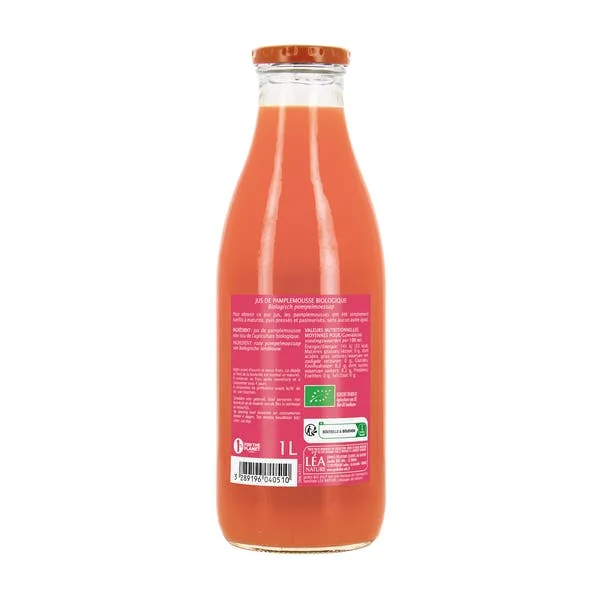 Pur jus de Pamplemousse Rose - bio