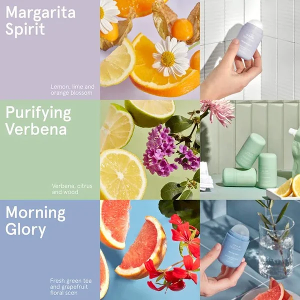 PURIFYING VERBENA - Déodorant Prébiotiques Fleurs de Verveine Roll-On - Tous Types de Peaux, 40ml