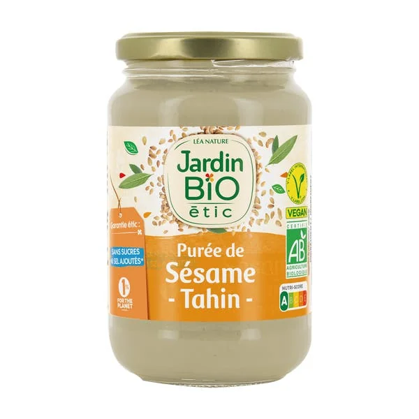 Purée de sésame bio tahin - 100% sésame